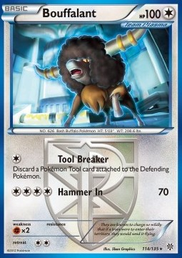 Bouffalant - Plasma Storm #114/135
