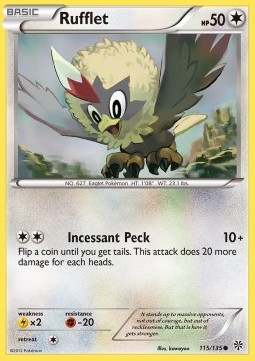 Rufflet - Plasma Storm #115/135
