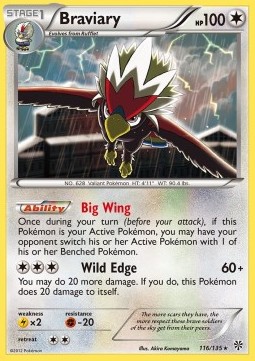Braviary - Plasma Storm #116/135