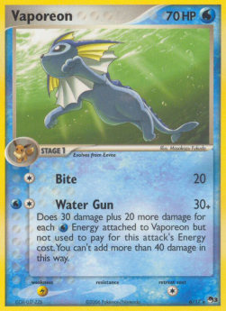 Vaporeon - POP Series 3 #6/17