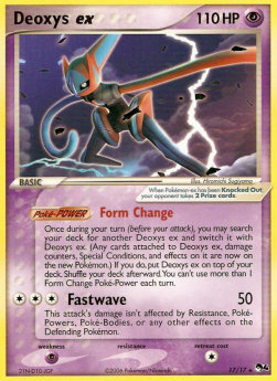 Deoxys ex - POP Series 4 #17/17