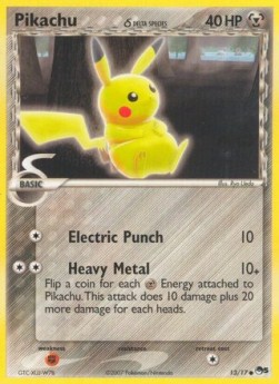 Pikachu δ Delta Species POP Series 5 #13/17
