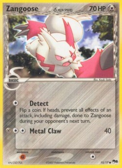 Zangoose δ Delta Species POP Series 5 #15/17