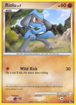 Riolu Lv.7 POP Series 6 #8/17