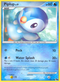 Piplup Lv.9 POP Series 6 #15/17
