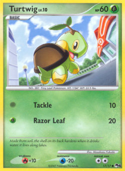 Turtwig Lv.10 POP Series 6 #17/17