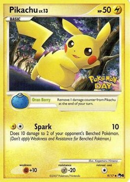 Pikachu Lv.13 POP Series 6 #2/17