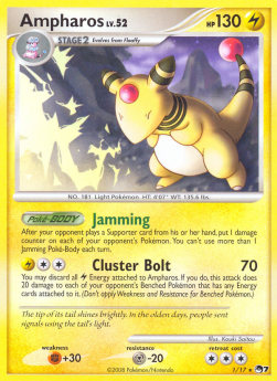 Ampharos Lv.52 POP Series 7 #1/17