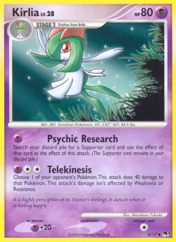 Kirlia Lv.28 POP Series 7 #8/17