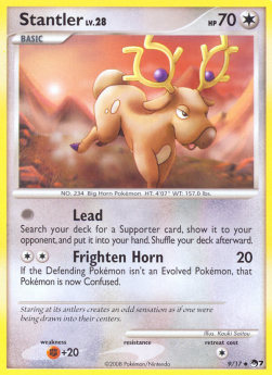 Stantler Lv.28 POP Series 7 #9/17