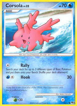 Corsola Lv.32 POP Series 7 #13/17