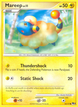 Mareep Lv.11 POP Series 7 #14/17
