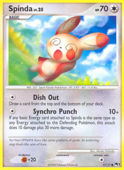 Spinda Lv.25 POP Series 7 #17/17