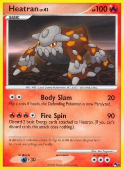Heatran Lv.41 POP Series 8 #1/17