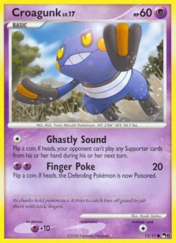 Croagunk Lv.17 POP Series 8 #13/17