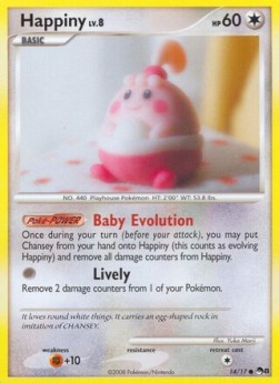 Happiny Lv.8 POP Series 8 #14/17