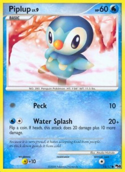 Piplup Lv.9 POP Series 8 #15/17