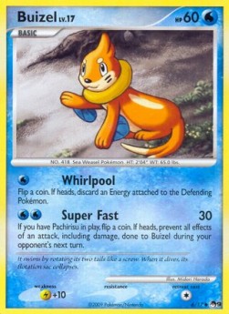 Buizel Lv.17 POP Series 9 #6/17