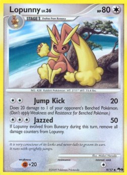 Lopunny Lv.36 POP Series 9 #9/17