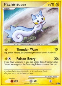 Pachirisu Lv.20 POP Series 9 #10/17