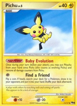 Pichu Lv.5 POP Series 9 #11/17
