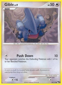 Gible Lv.9 POP Series 9 #14/17