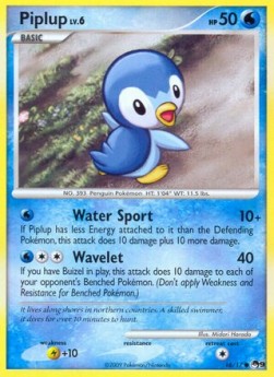 Piplup Lv.6 POP Series 9 #16/17