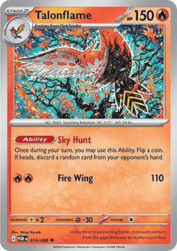 Talonflame - Perfect Order #014/88