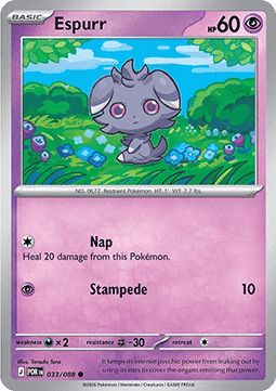 Espurr - Perfect Order #033/88