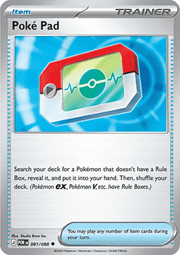 Poké Pad Perfect Order #081/88