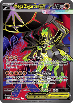 Mega Zygarde ex Perfect Order #104/88