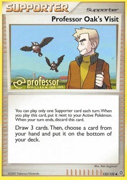 Professor Oak's Visit Professor Program #122