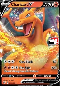 Charizard V Play! Pokémon Prize Pack Series One #019