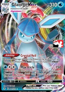 Glaceon VMAX Play! Pokémon Prize Pack Series One #041
