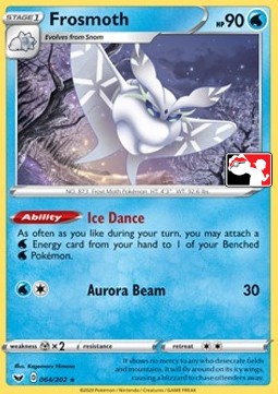 Frosmoth Play! Pokémon Prize Pack Series One #064