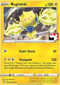 Regieleki Play! Pokémon Prize Pack Series One #060