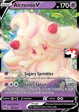 Alcremie V Play! Pokémon Prize Pack Series One #022