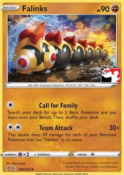 Falinks Play! Pokémon Prize Pack Series One #109