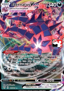Eternatus VMAX Play! Pokémon Prize Pack Series One #117