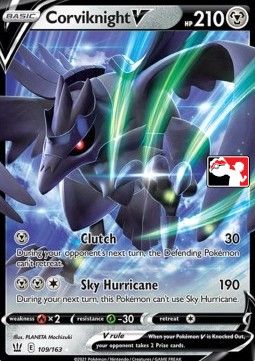 Corviknight V Play! Pokémon Prize Pack Series One #109