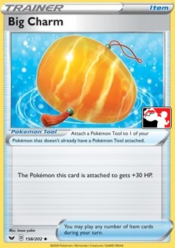 Big Charm Play! Pokémon Prize Pack Series One #158