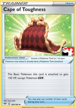 Cape of Toughness Play! Pokémon Prize Pack Series One #160