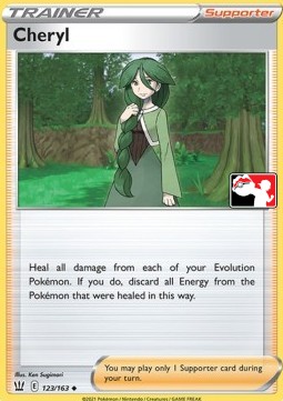 Cheryl Play! Pokémon Prize Pack Series One #123