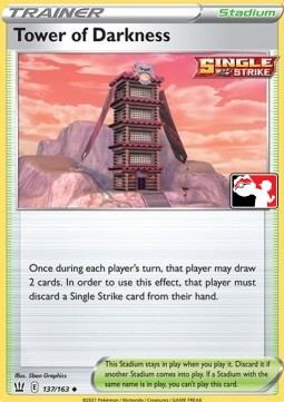 Tower of Darkness Play! Pokémon Prize Pack Series One #137