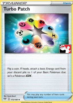 Turbo Patch Play! Pokémon Prize Pack Series One #172