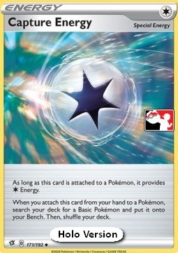 Capture Energy Play! Pokémon Prize Pack Series One #171