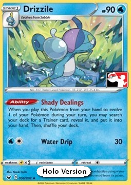 Drizzile Play! Pokémon Prize Pack Series One #056