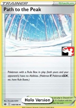 Path to the Peak Play! Pokémon Prize Pack Series One #148