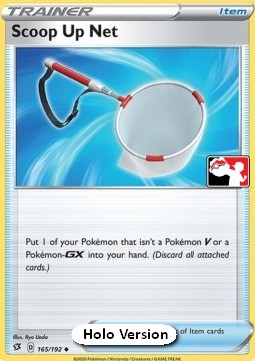 Scoop Up Net Play! Pokémon Prize Pack Series One #165