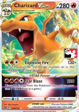 Charizard VSTAR Play! Pokémon Prize Pack Series Two #018